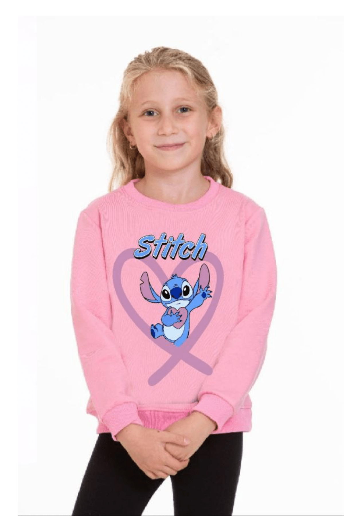 Блуза момиче дълъг ръкав Stitch