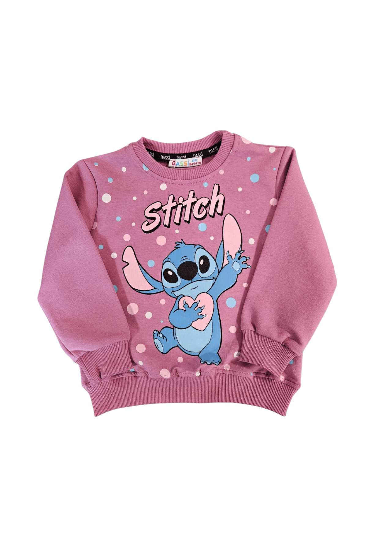 Блуза момиче с дълъг ръкав Stitch