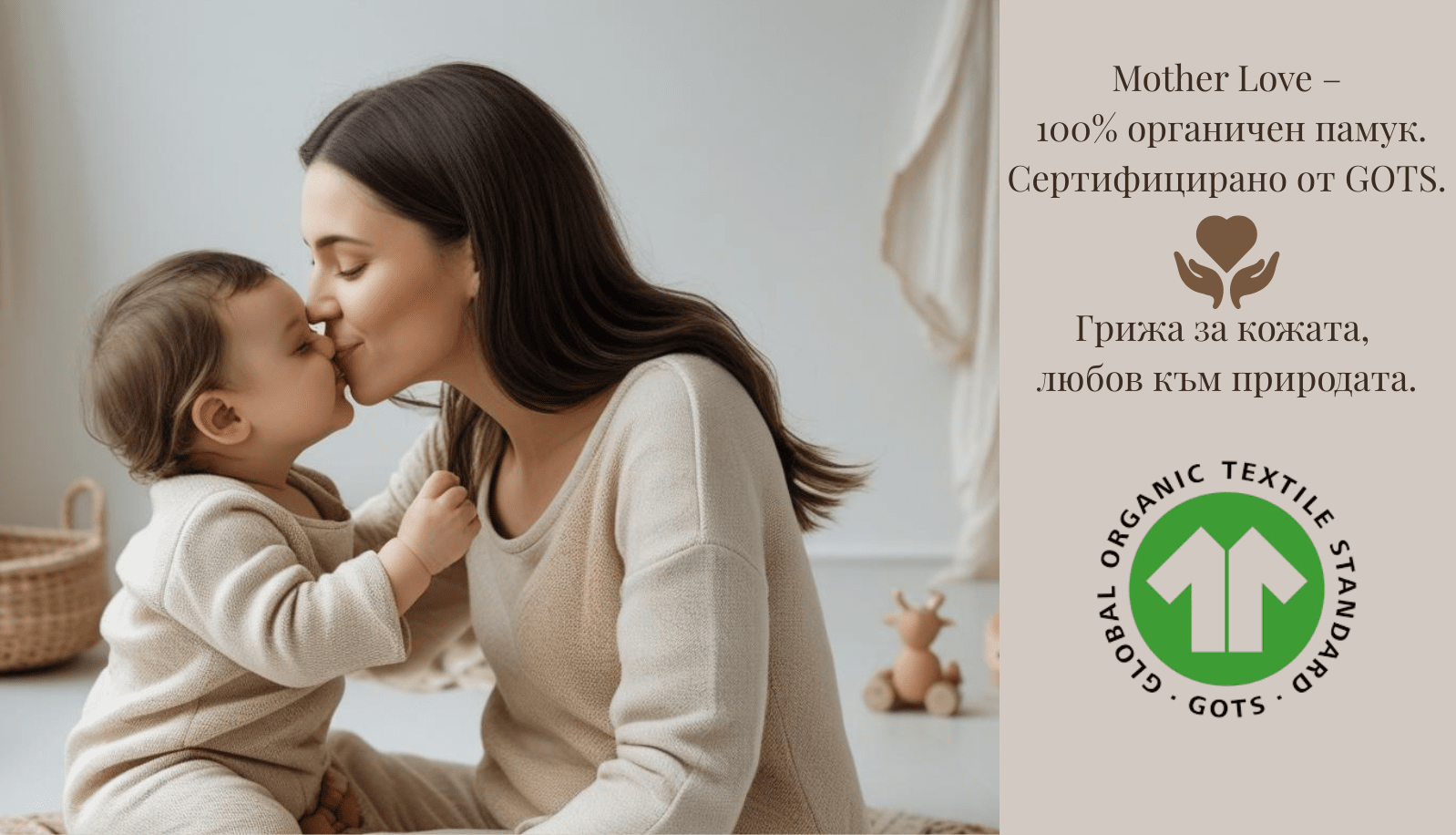 Органичен памук - бебе