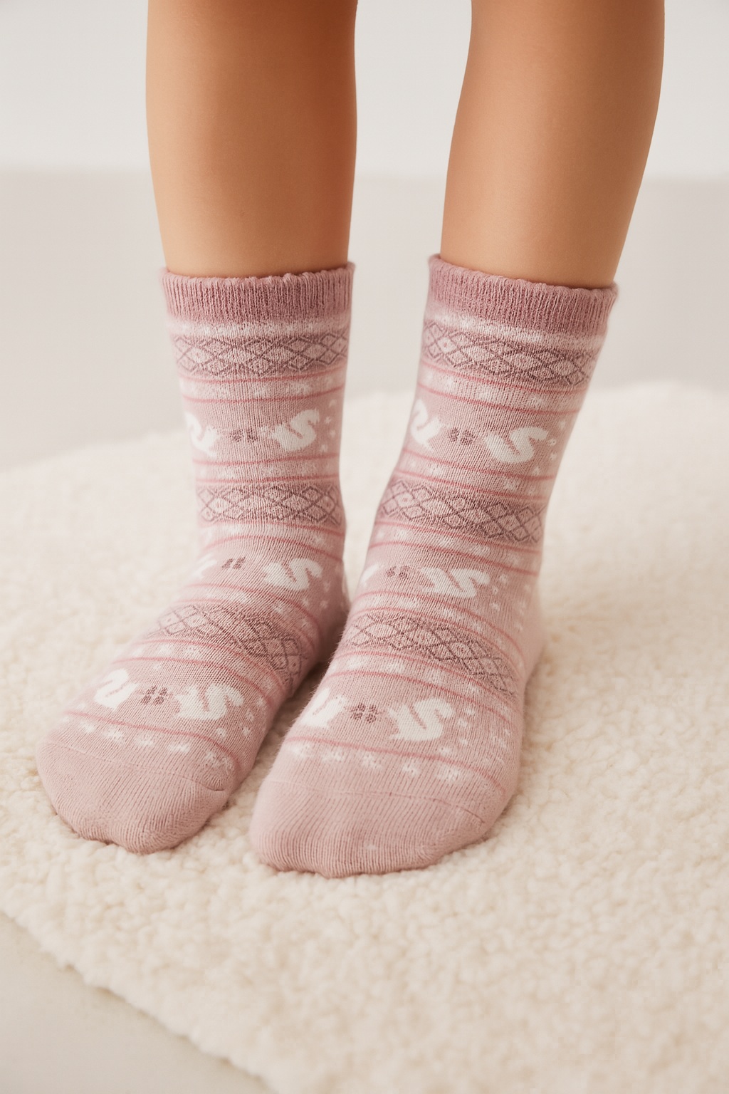Детски чорапи, розов цвят