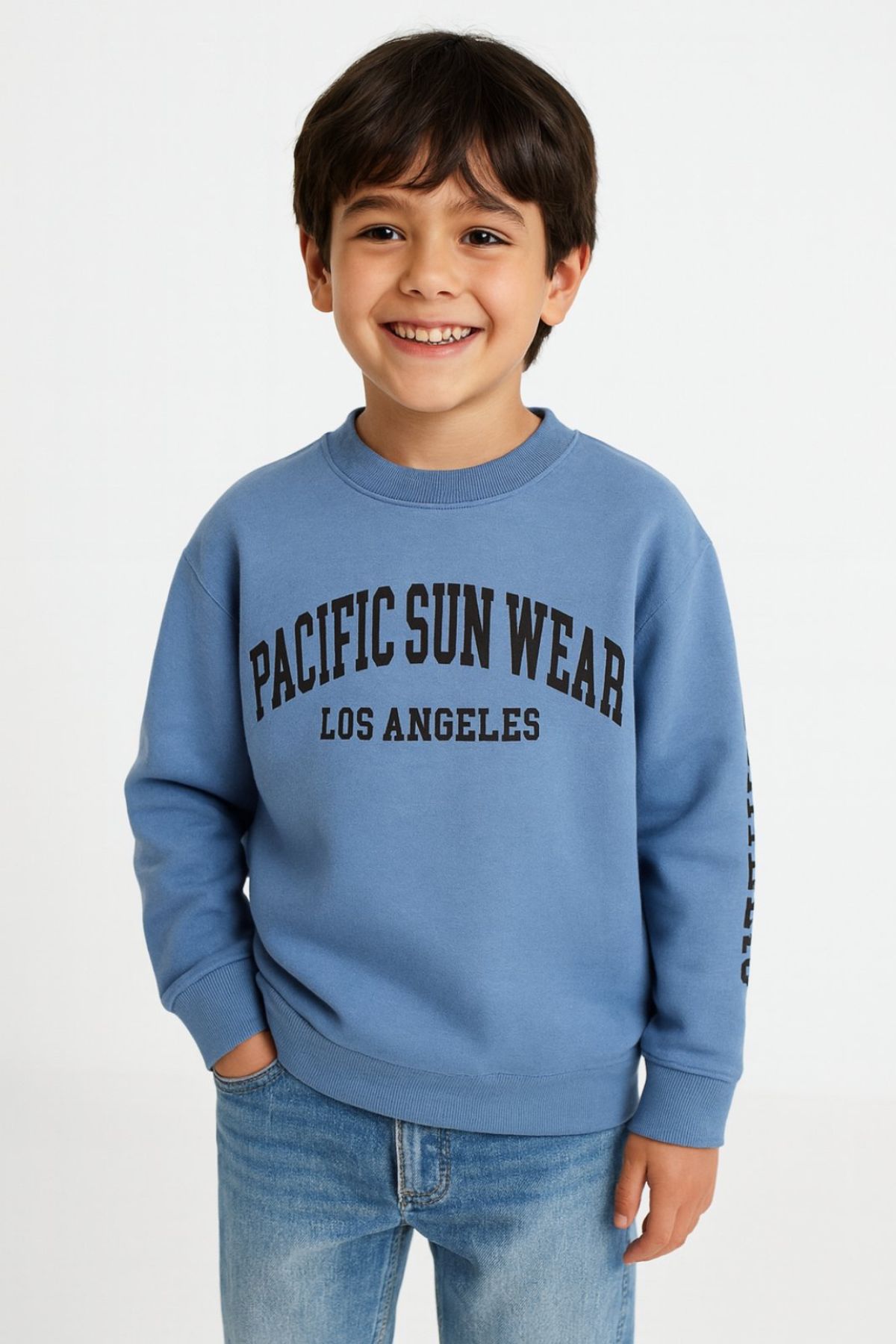 Блуза момче дълъг ръкав вата