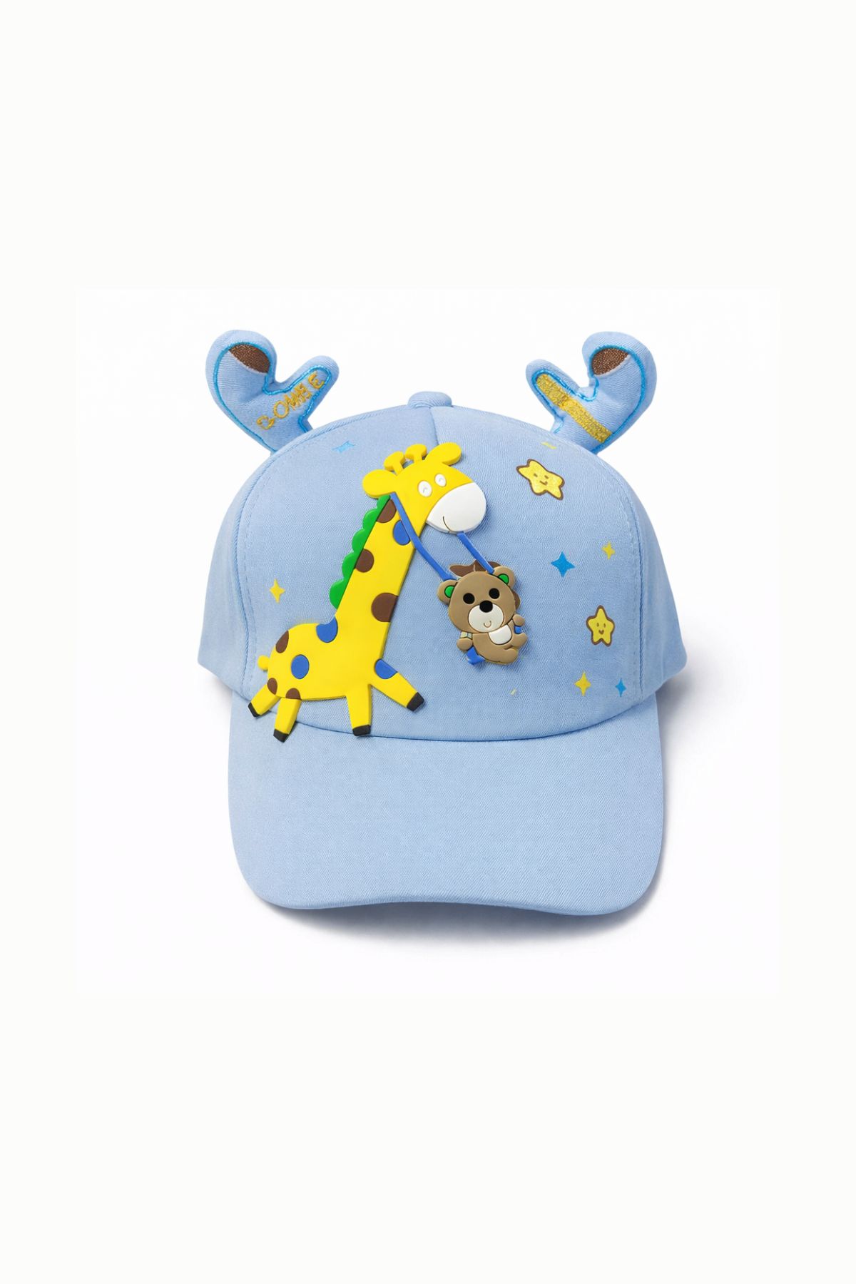 Детска шапка за момче,син цвят