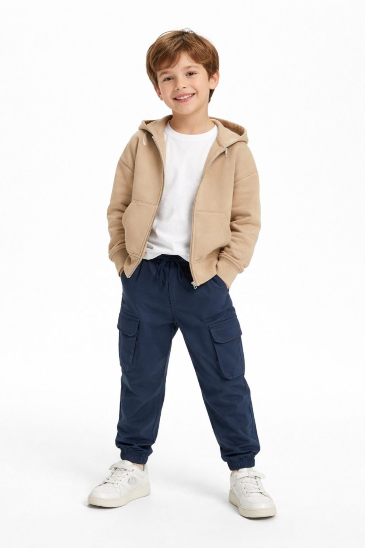 Детски панталон, тъмно син цвят