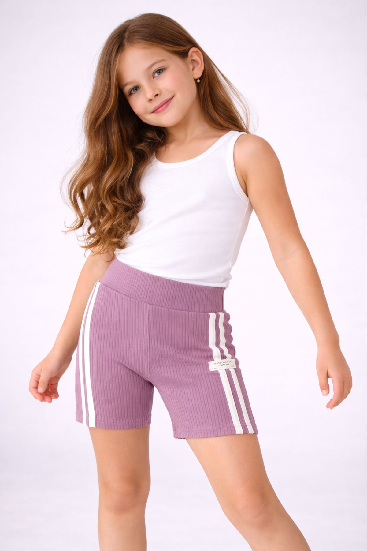 Детски клин 3/4, лилав цвят