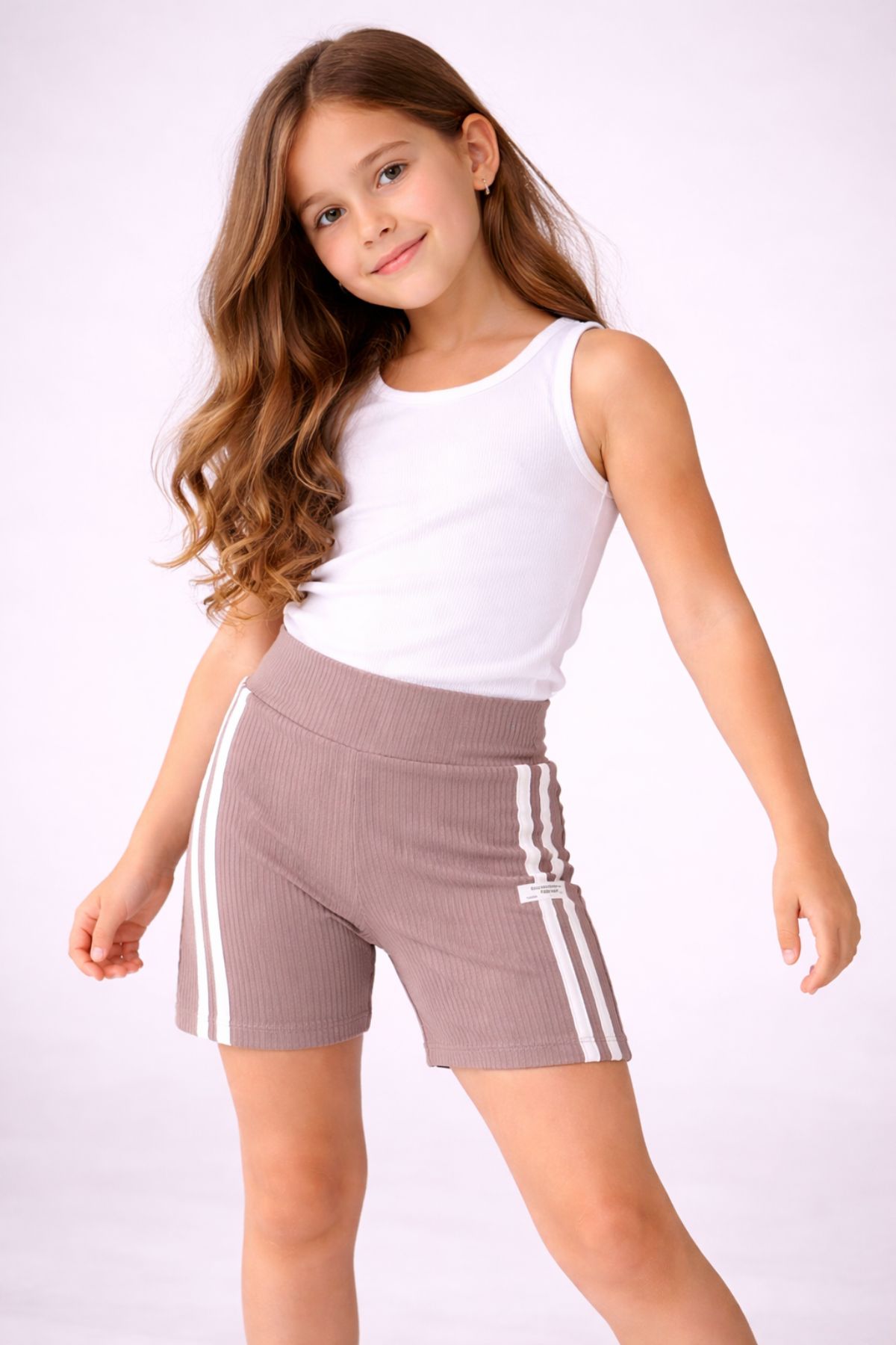 Детски клин 3/4, кафяв цвят