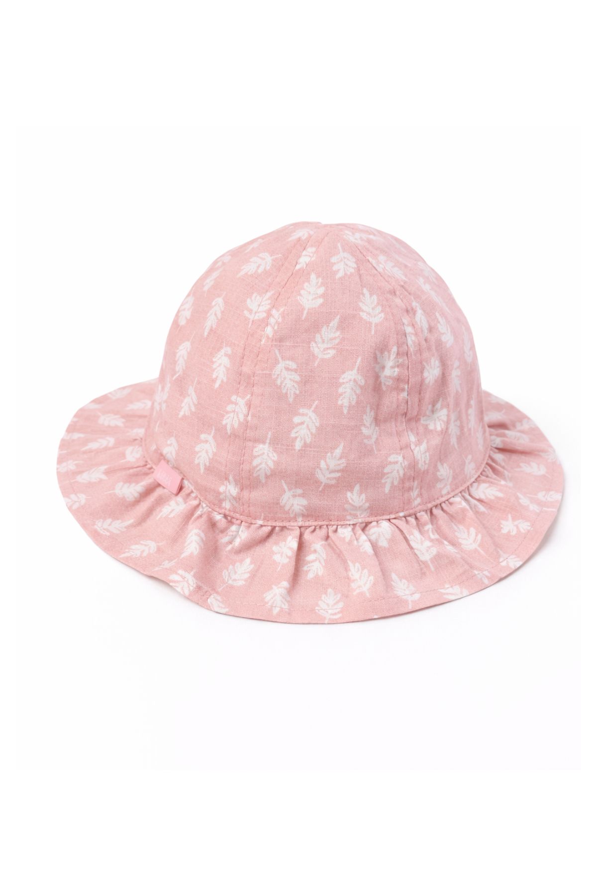 Детска шапка за момиче, розов цвят