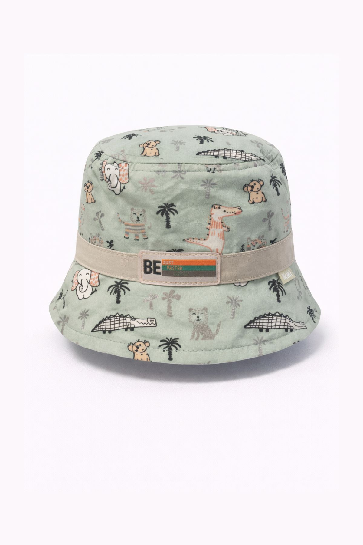 Бебешка шапка за момче, зелен цвят