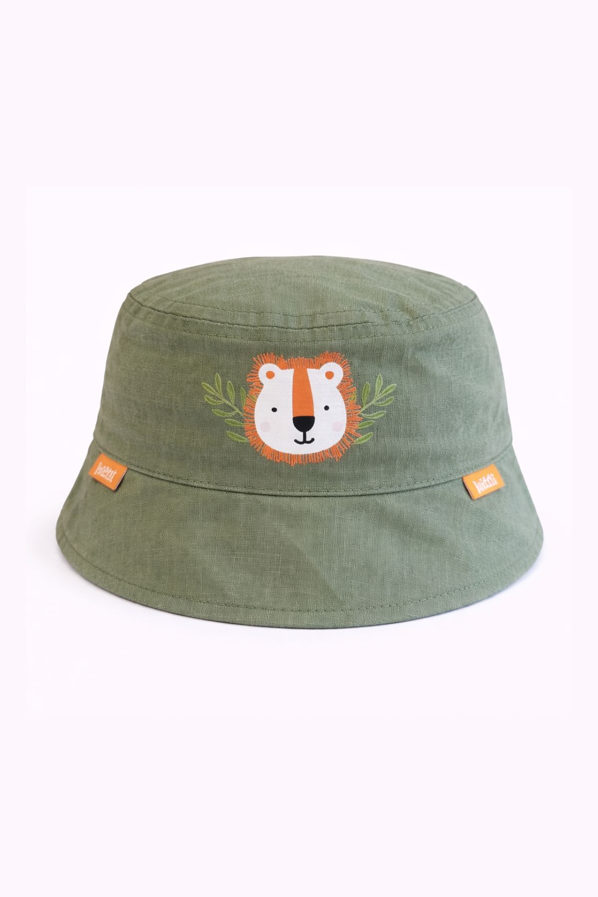 Детска шапка за момче, зелен цвят