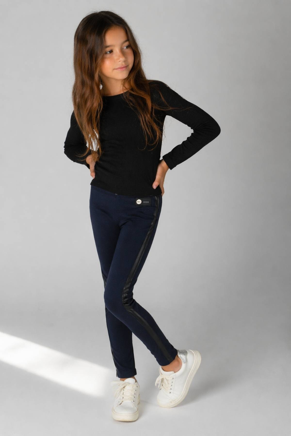 Детски клин лека вата, тъмно син цвят