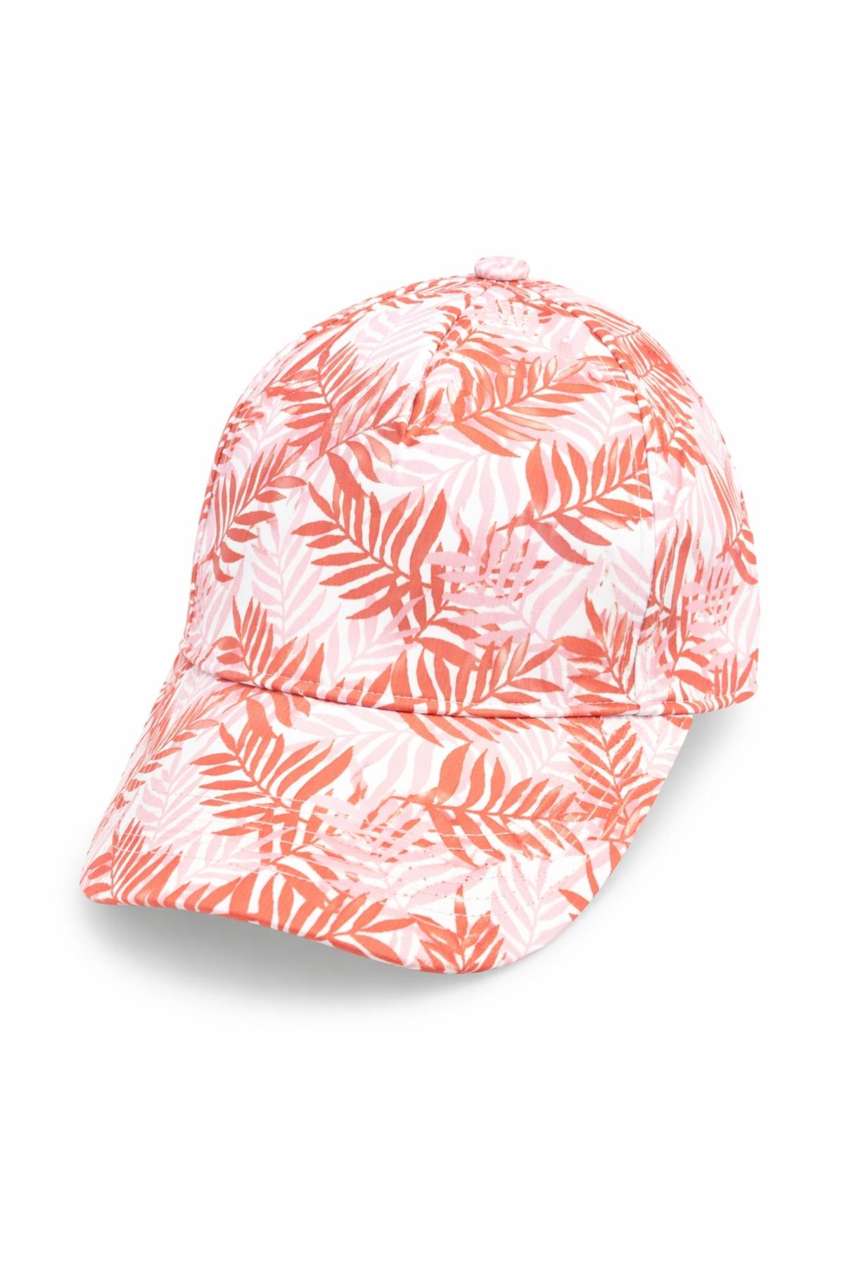 Детска шапка за момиче, оранжев цвят