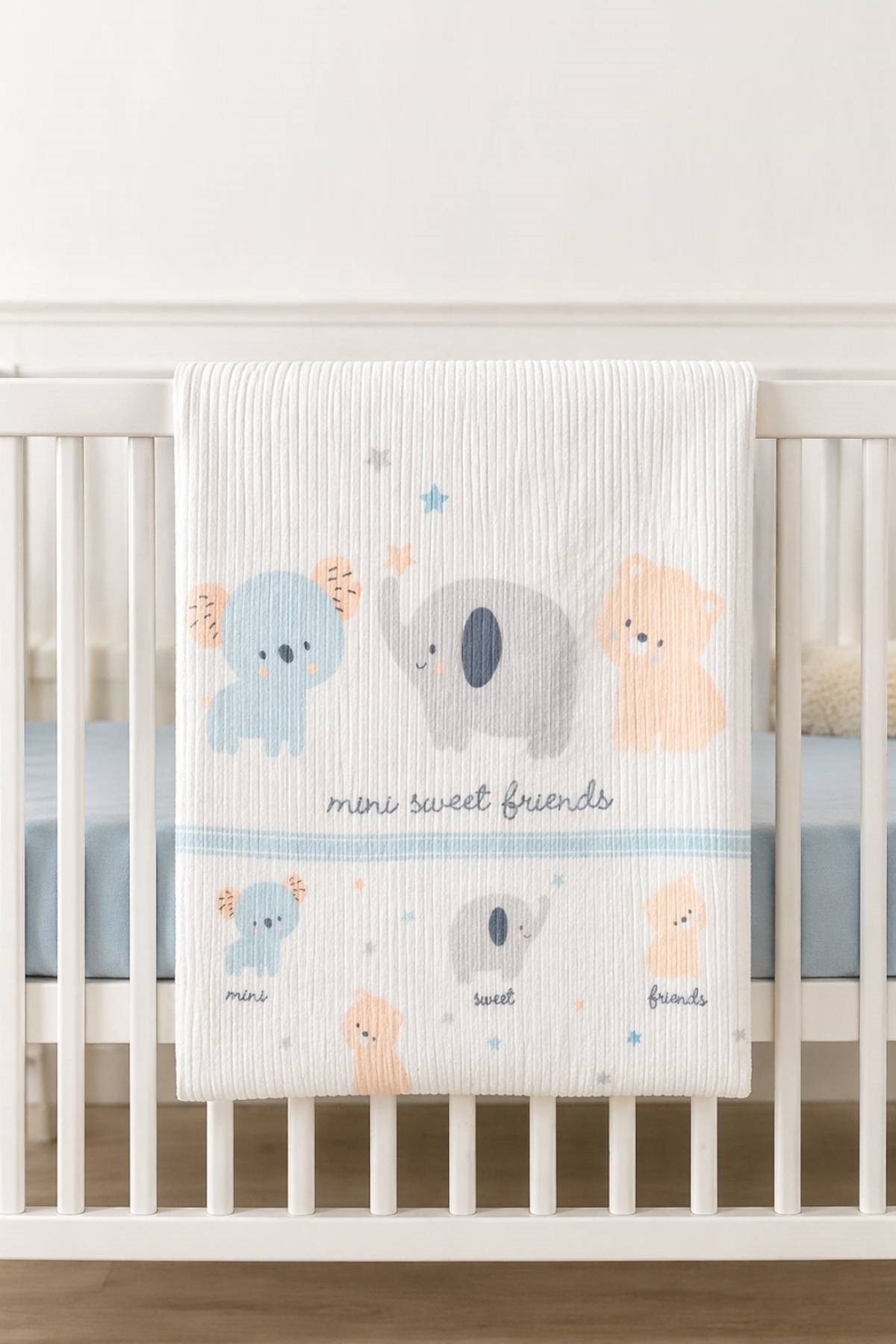 Бебешка пелена, цвят екрю