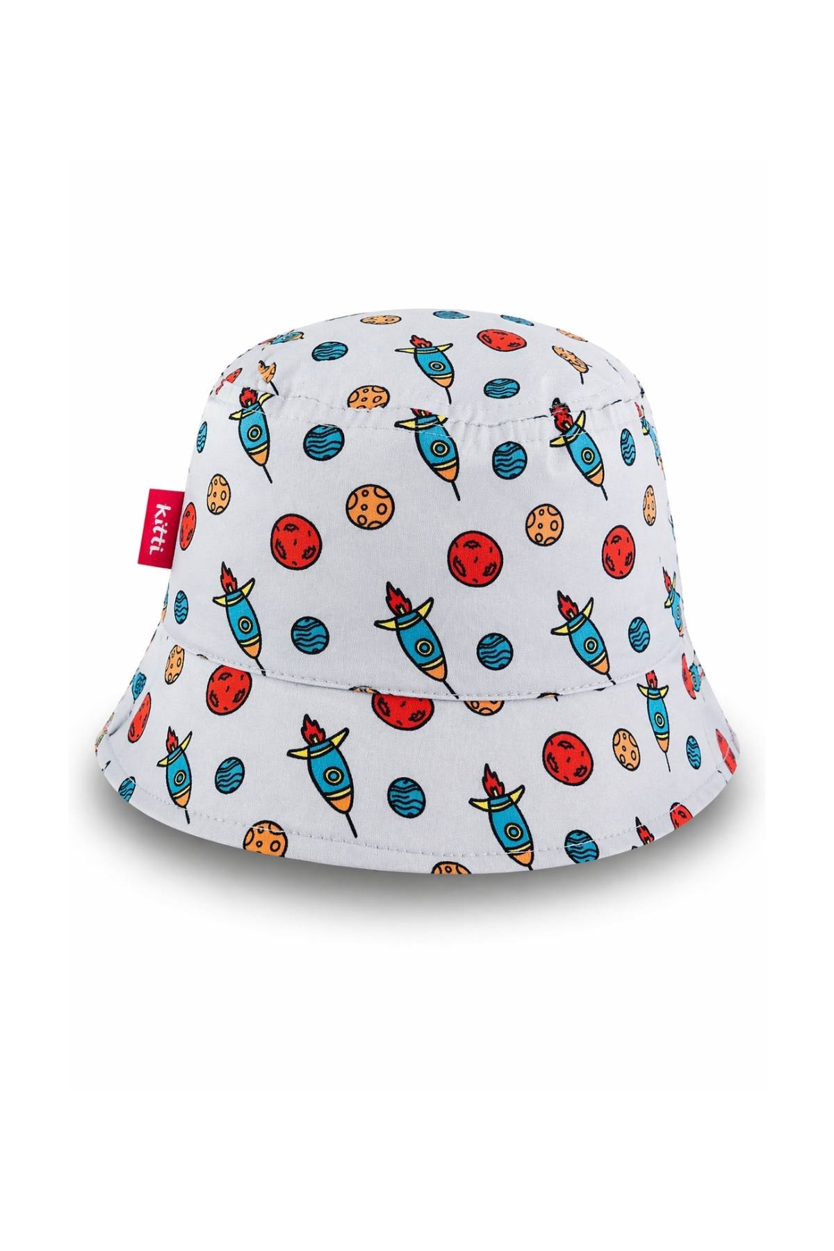 Детска шапка за момче, сив цвят