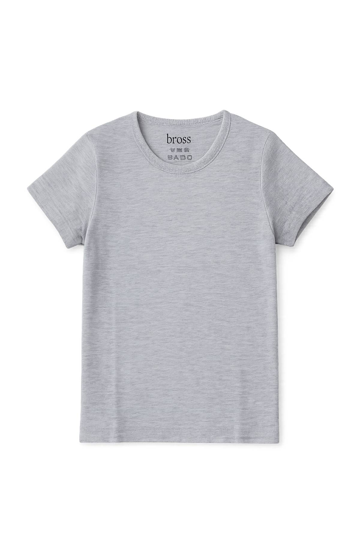 Детска тениска за момче, сив цвят 