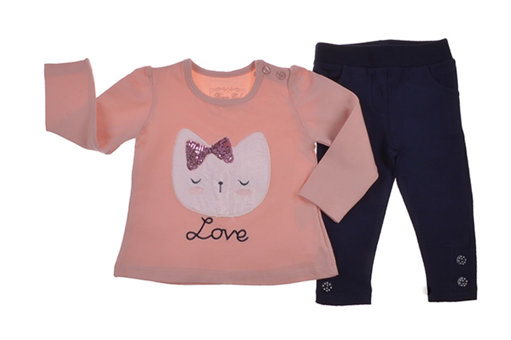 Комплект дълъг ръкав момиче