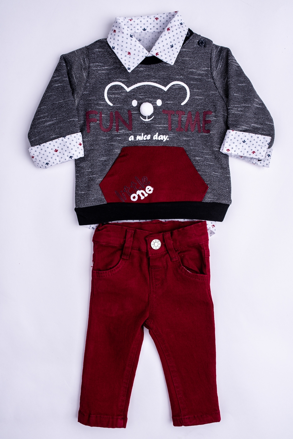 Комплект момче дълъг ръкав