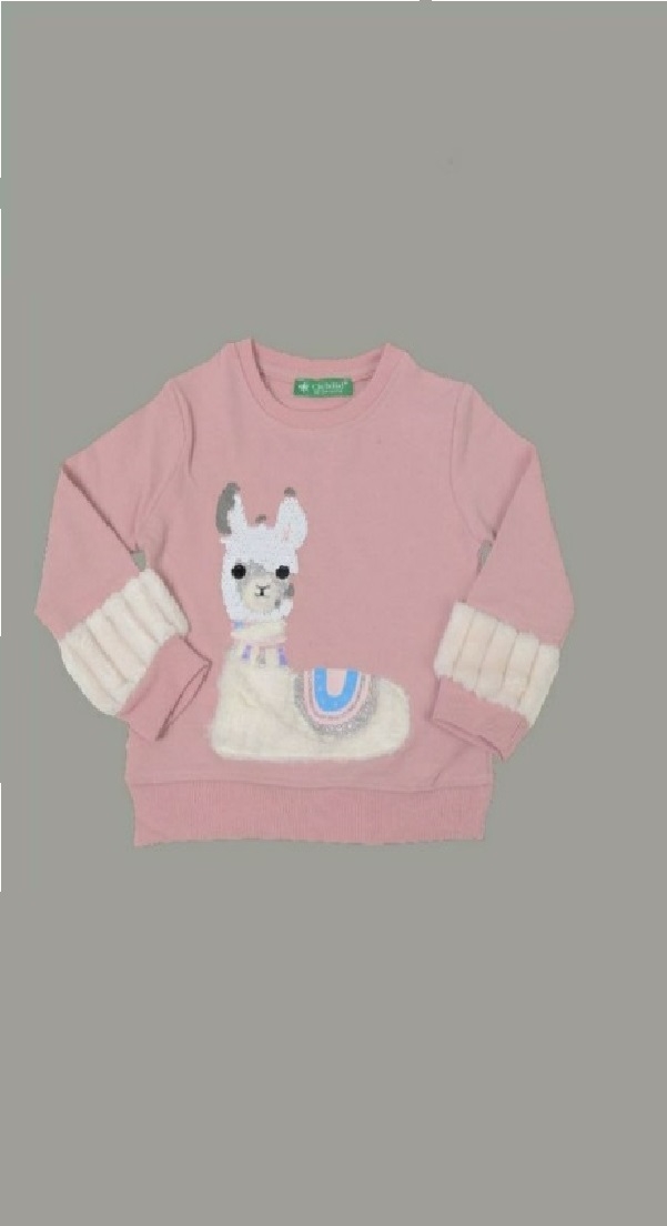 Блуза момиче дълъг ръкав