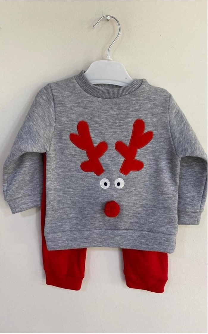 Комплект дълъг ръкав Коледа