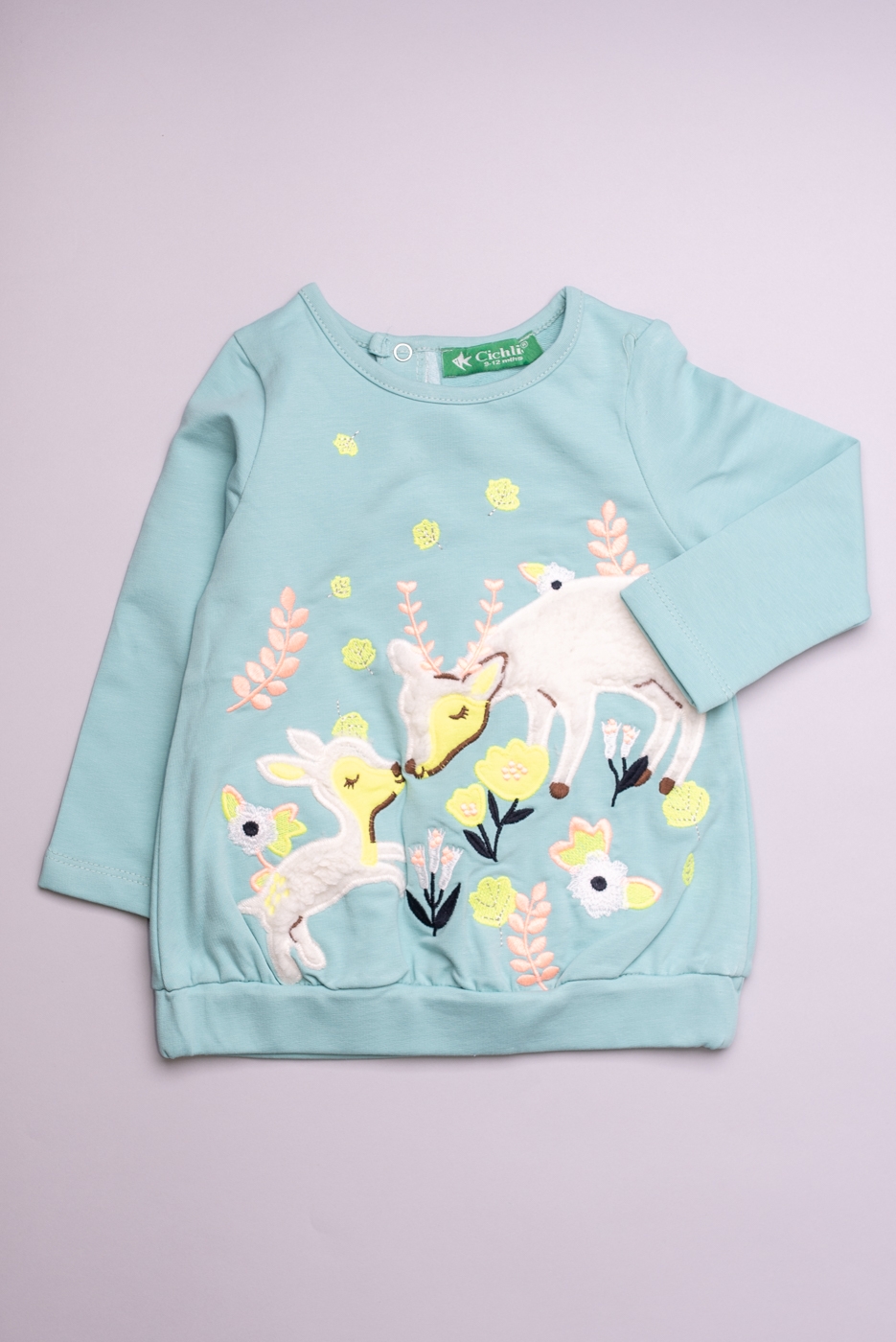 Блуза момиче дълъг ръкав