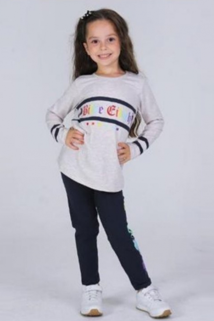 Комплект момиче дълъг ръкав