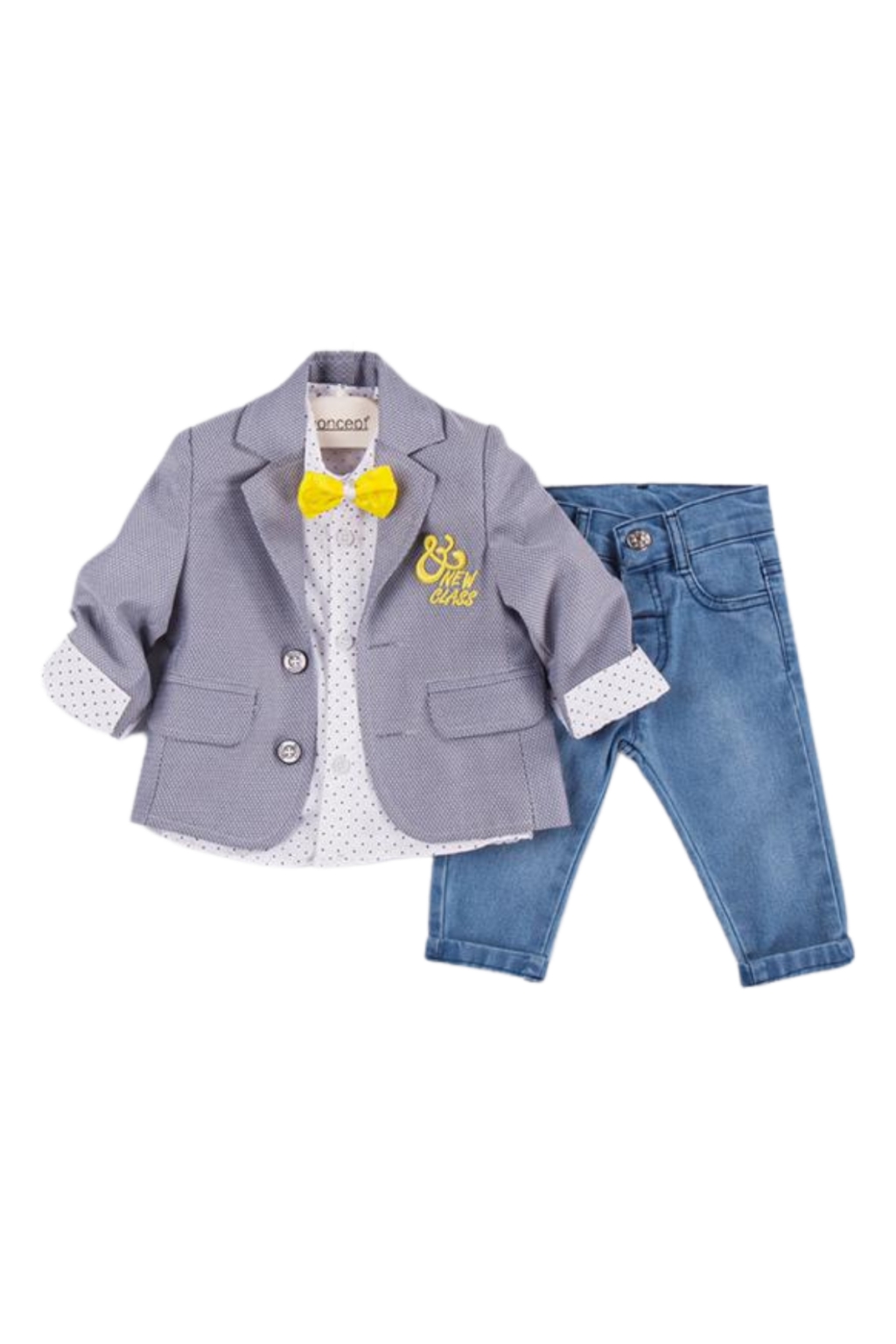 Комплект момче дълъг ръкав 4 части