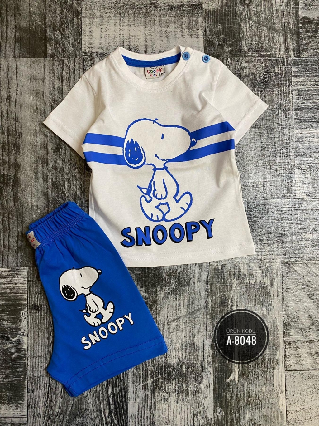 Комплект момче къс ръкав Snoopy