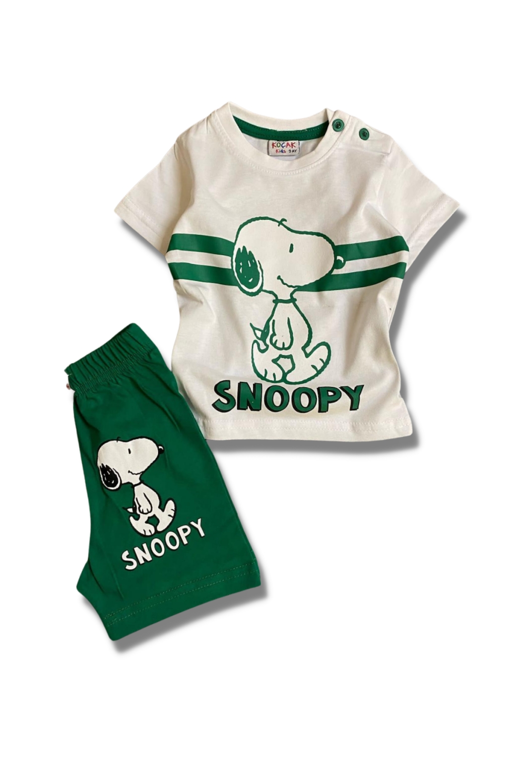 Комплект момче къс ръкав Snoopy