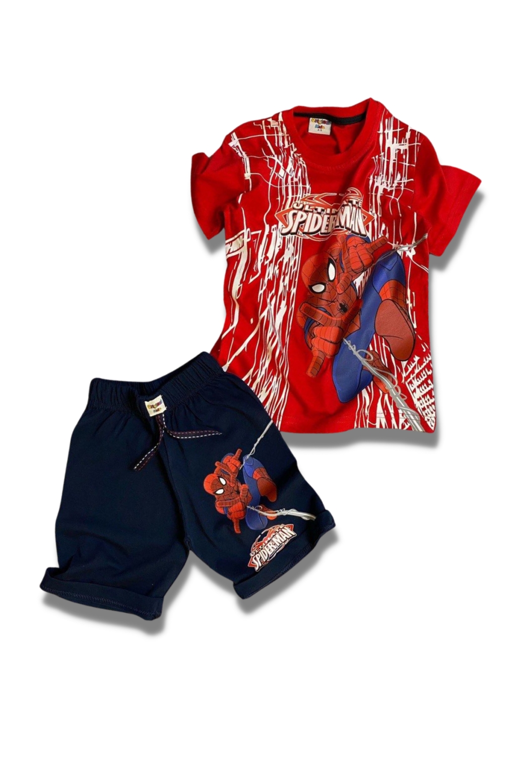 Комплект момче къс ръкав Spiderman
