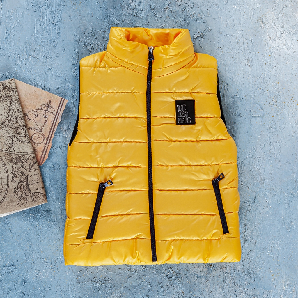 Детска грейка момче, жълт цвят