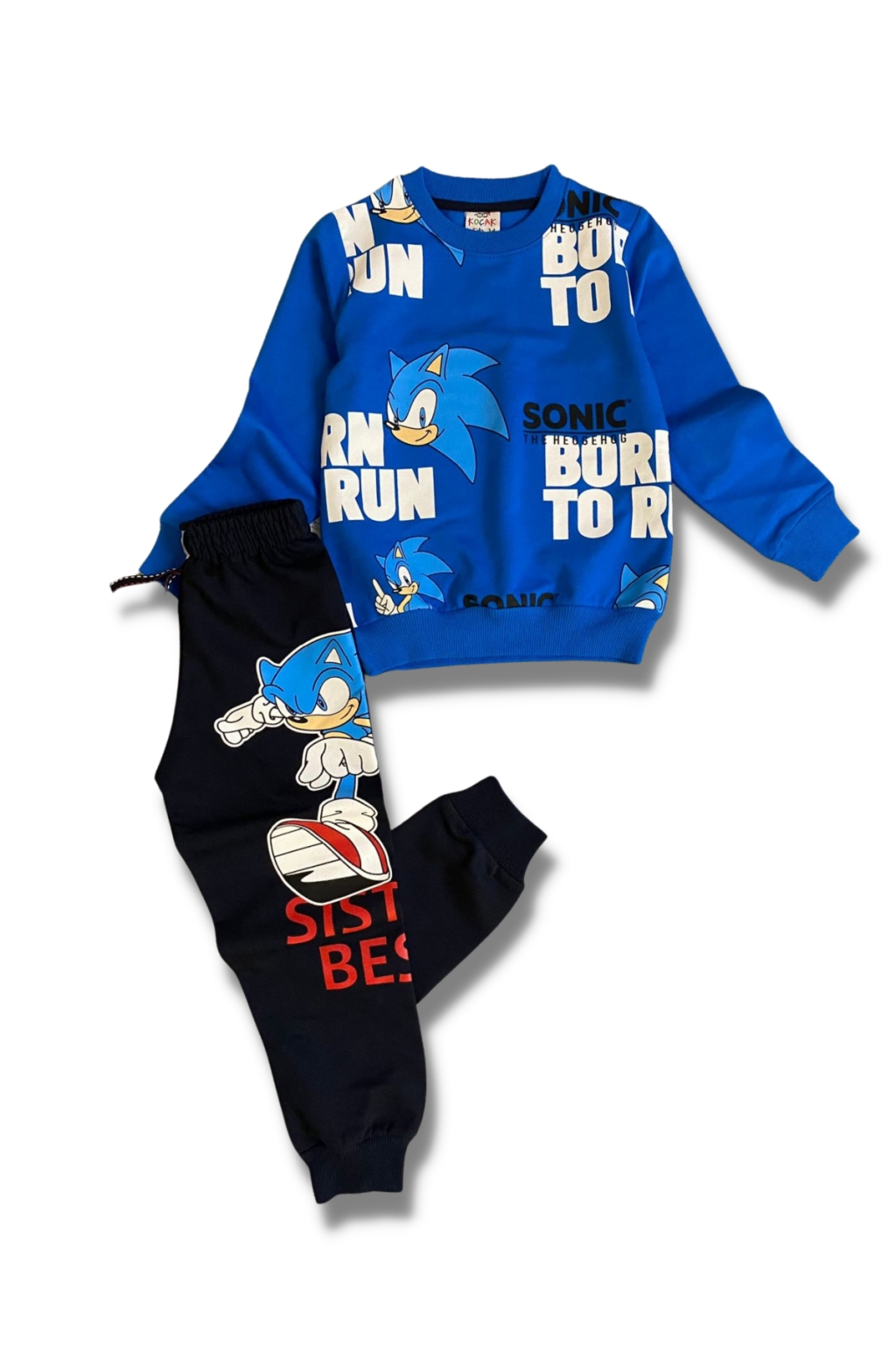 Комплект момче дълъг ръкав Соник