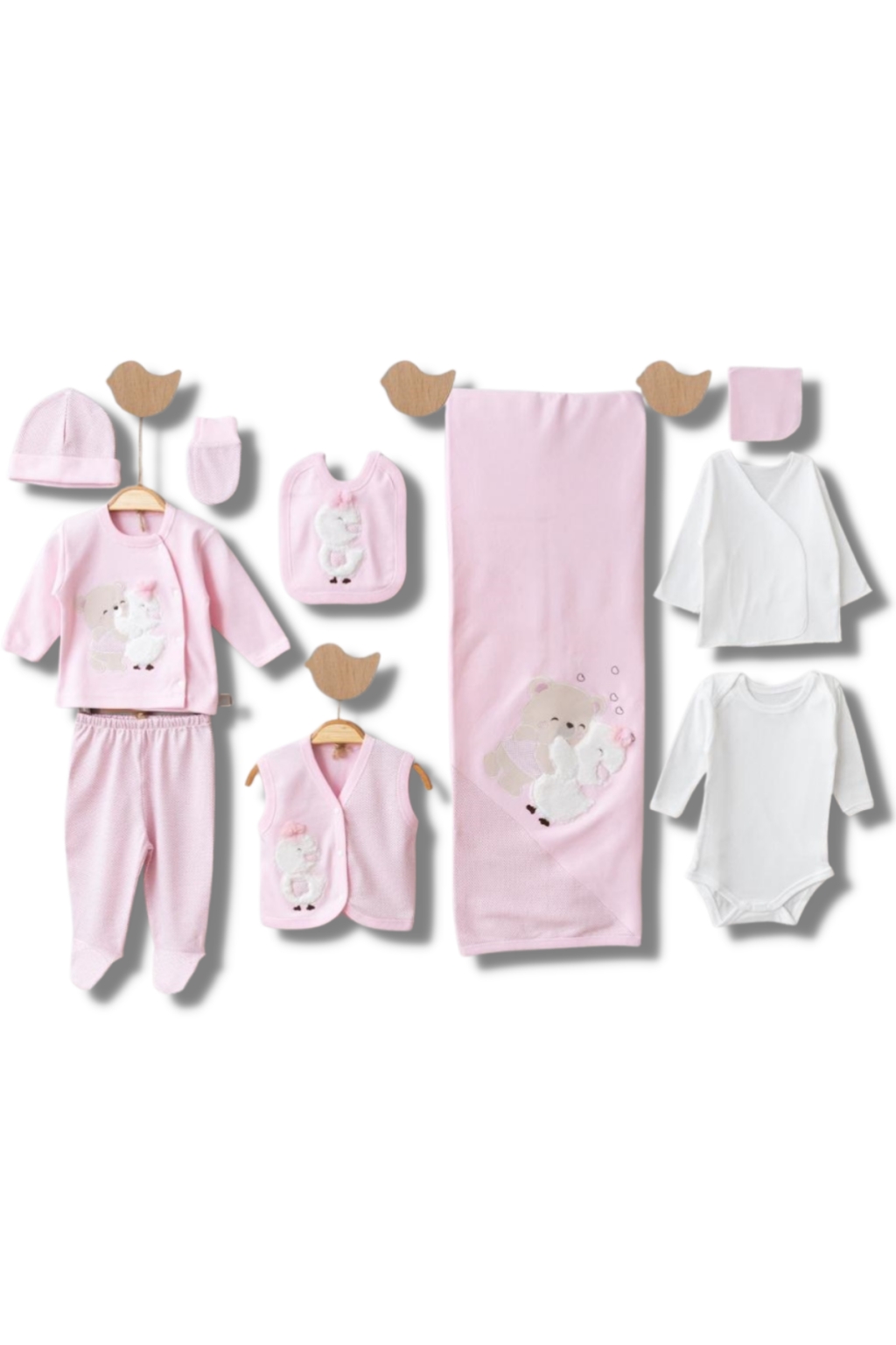 Комплект за изписване 10 части момиче с мече