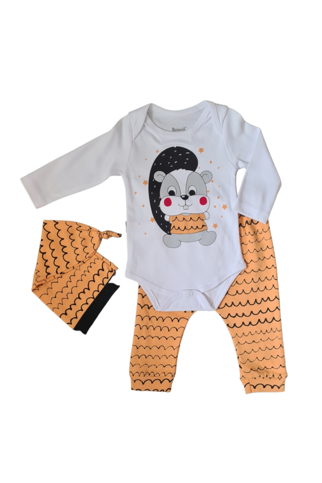 Комплект момче дълъг ръкав 3 части