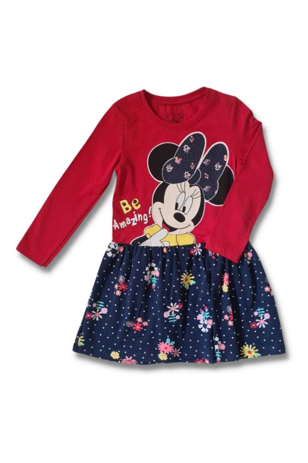 Рокля дълъг ръкав Minnie Mouse