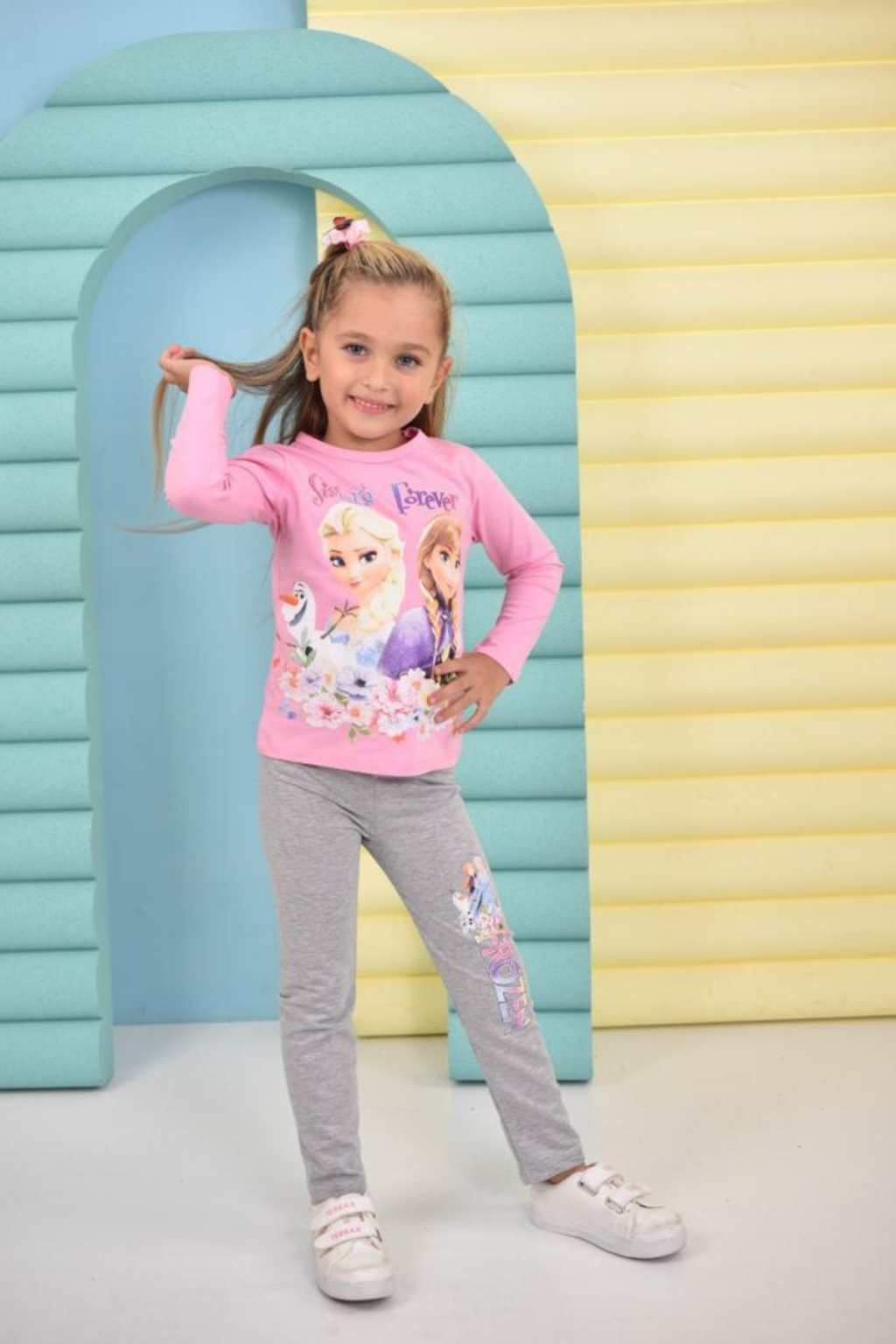 Блуза момиче дълъг ръкав Frozen