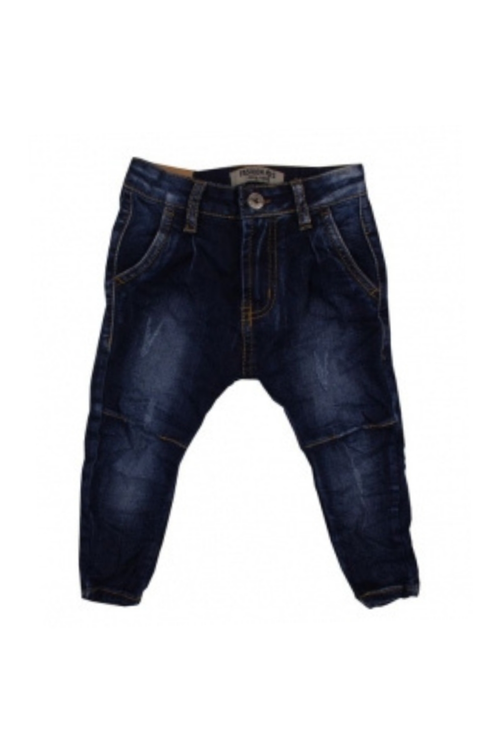 Дънки за момче с намачкан ефект