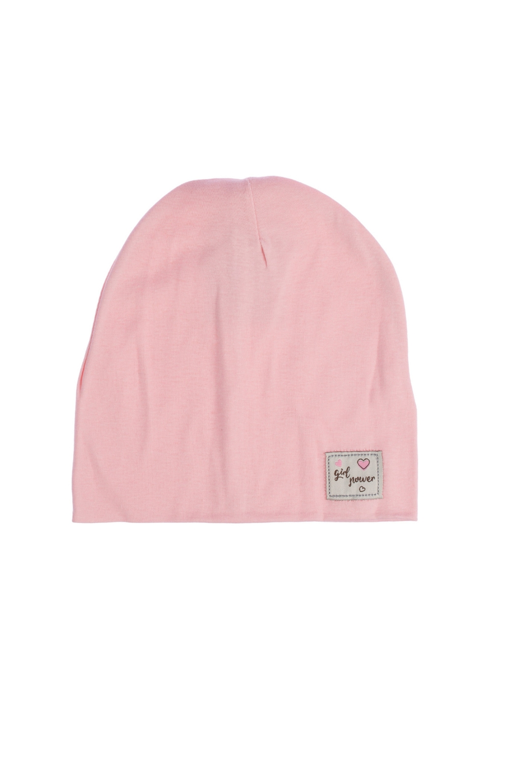 Детска шапка момиче, розов цвят