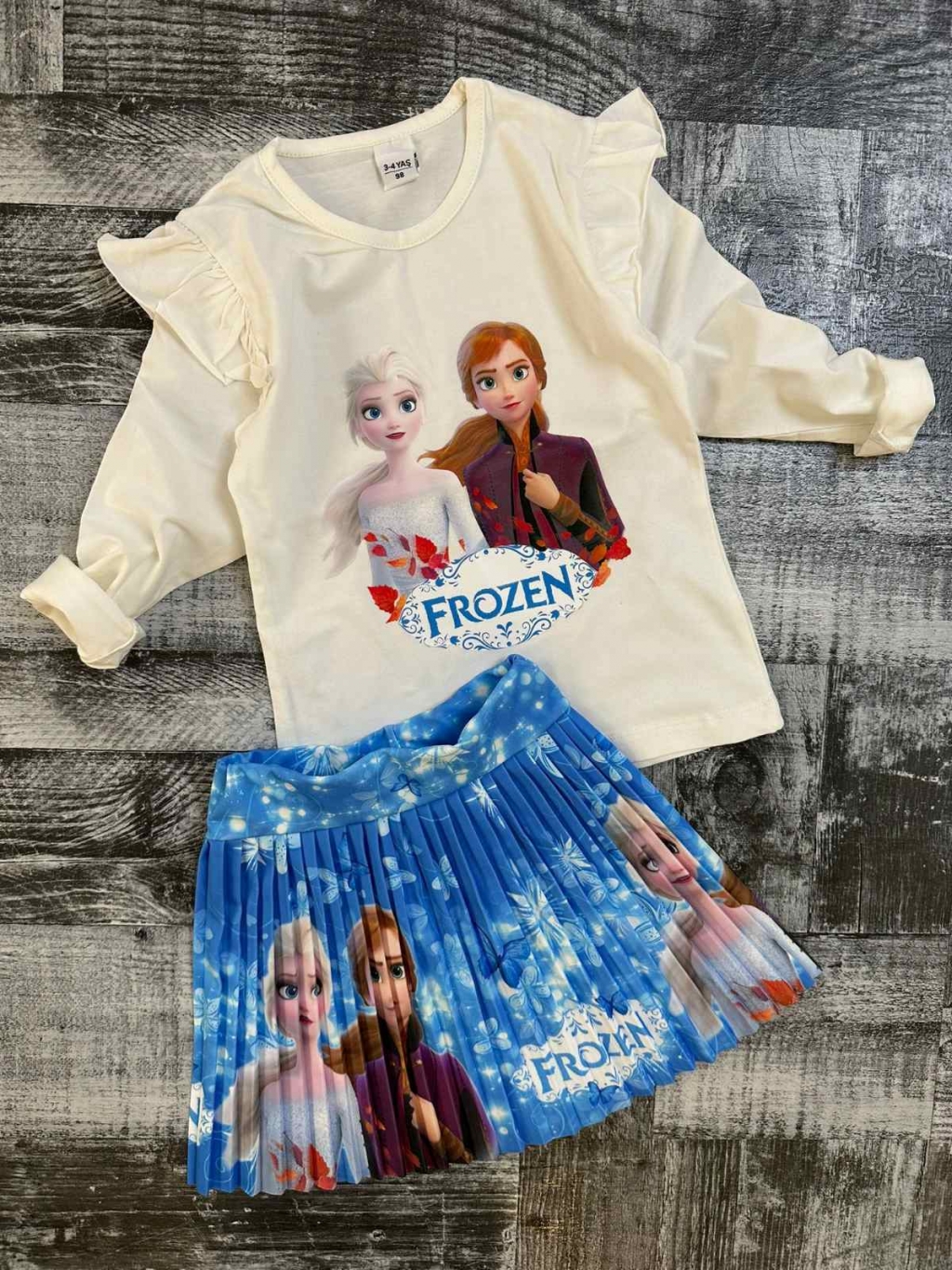 Комплект момиче дълъг ръкав Frozen