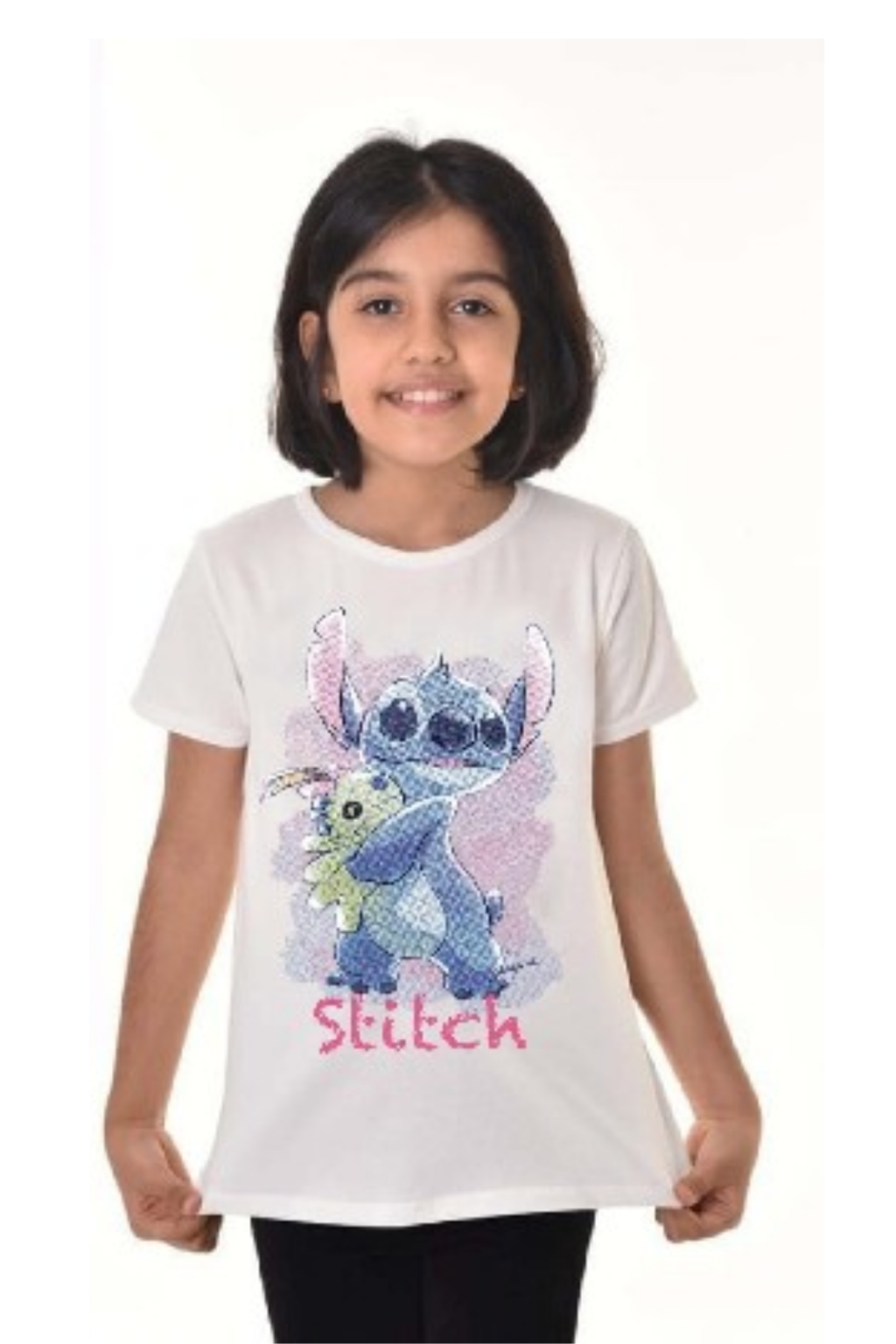 Тениска момиче Stitch