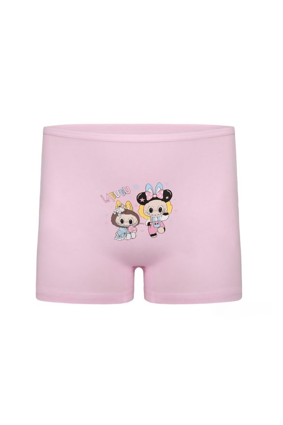 Детски боксер за момиче, розов цвят