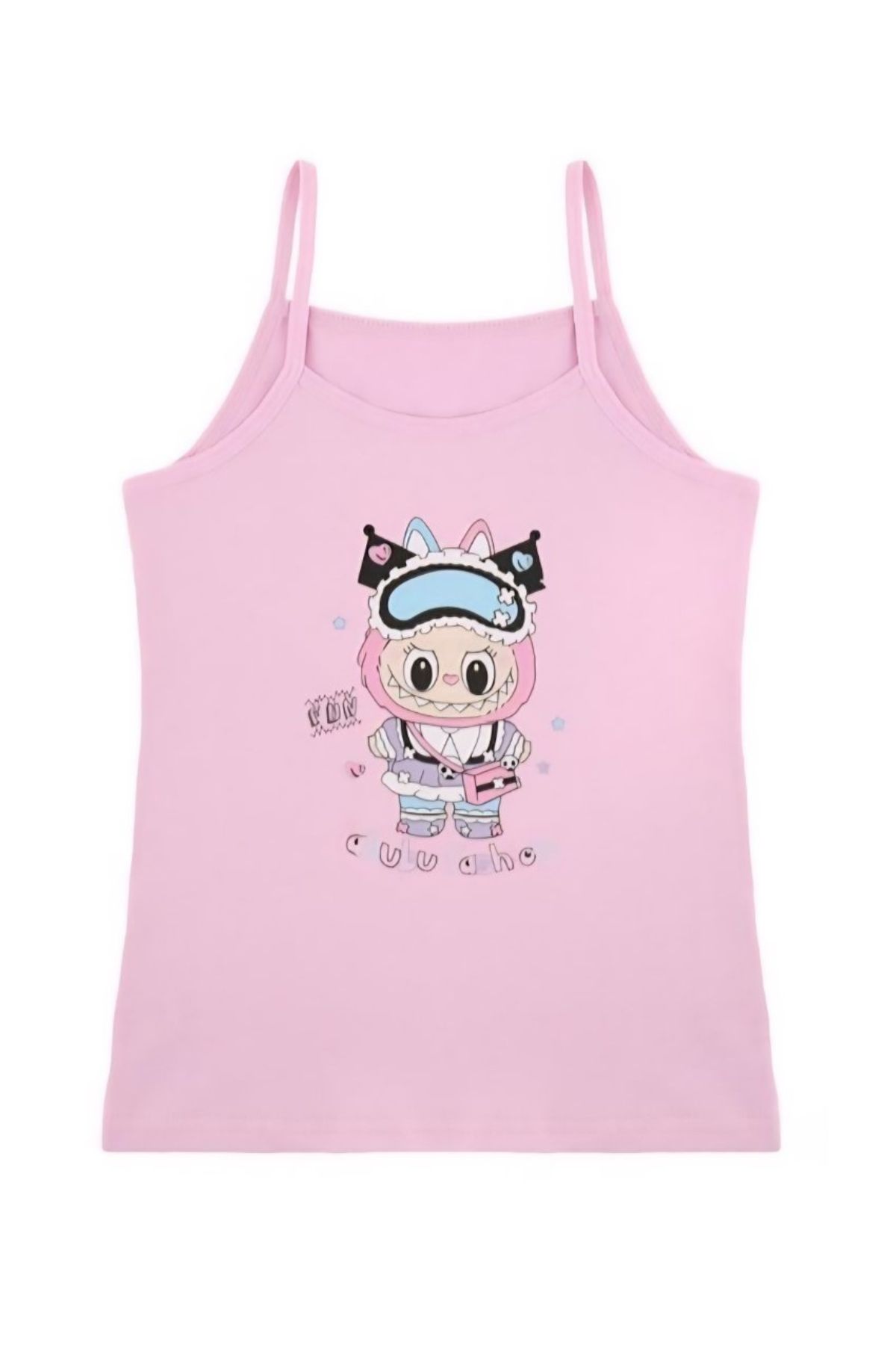 Детски потник за момиче, розов цвят