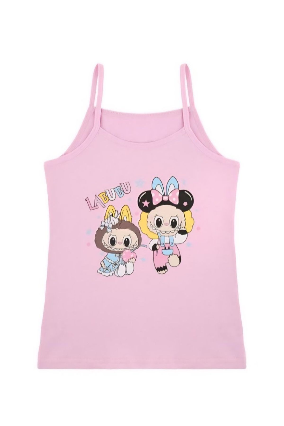 Детски потник за момиче, розов цвят