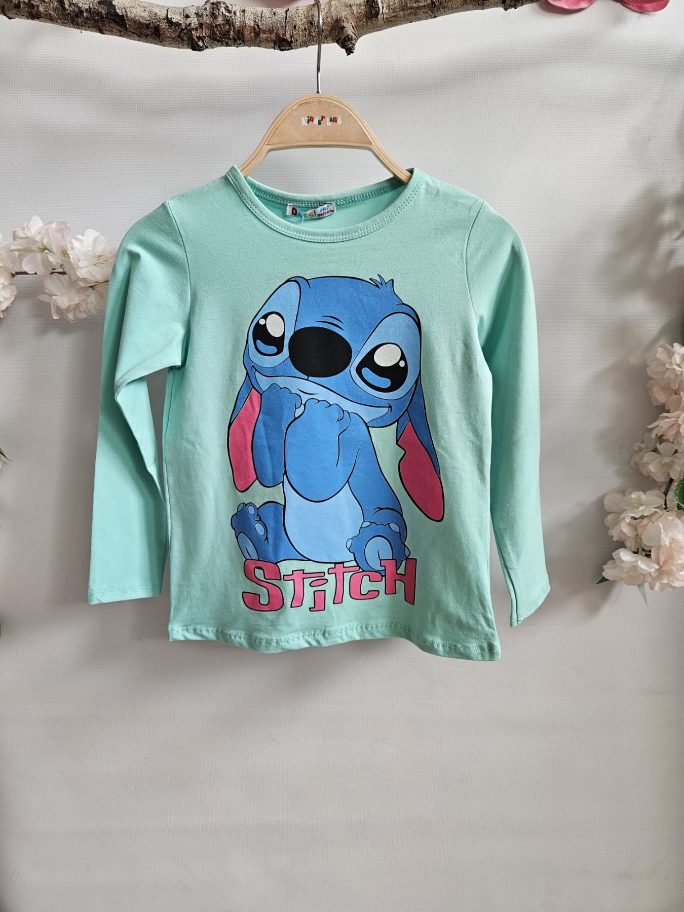 Блуза момиче дълъг ръкав Stitch