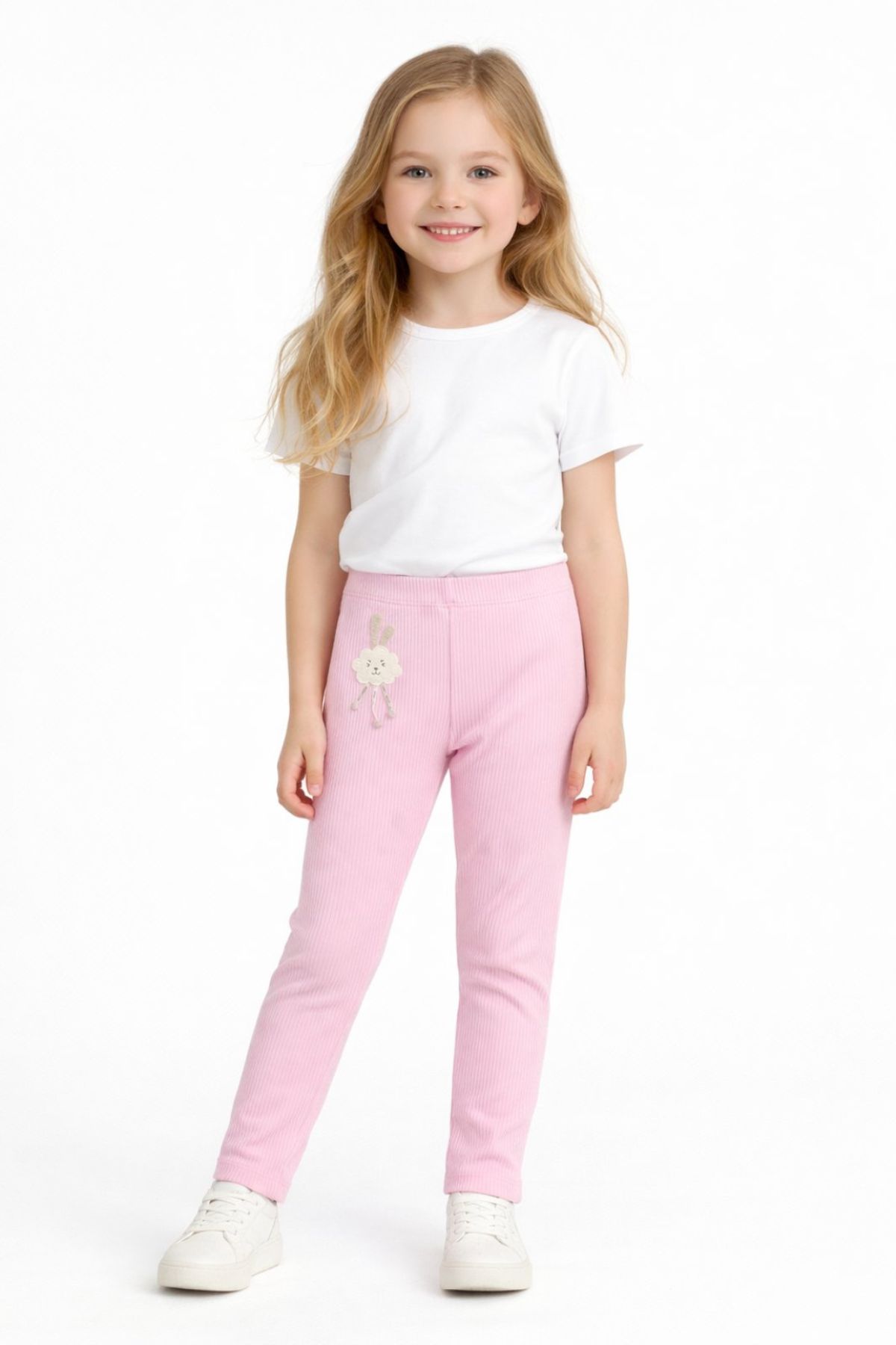 Детски клин рипс, розов цвят