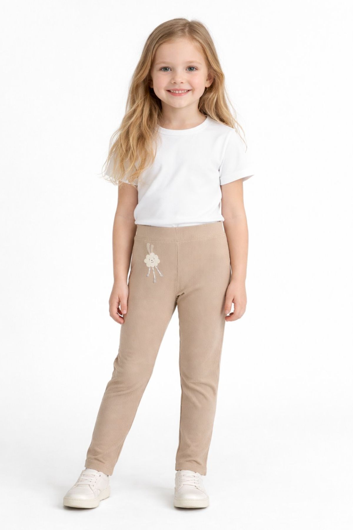 Детски клин рипс, кафяв цвят