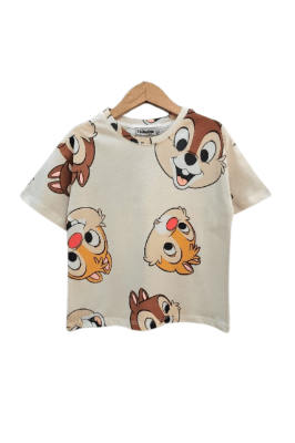 Детска тениска момче,бежов цвят 6/7г