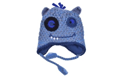 Детска зимна шапка момче, светло  син цвят 0-18м.