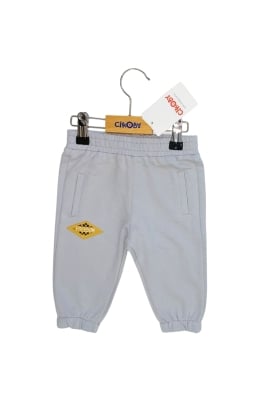 Бебешка долница момче, сив цвят 9/12м