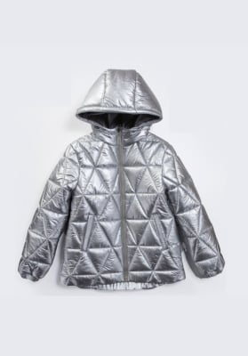 Детско яке  момиче, сив цвят 6/7г