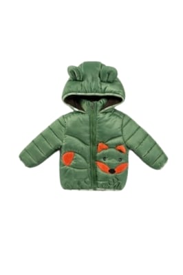 Детско яке момче, зелен цвят 3г