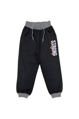 Детска долница момче, черен цвят 5г