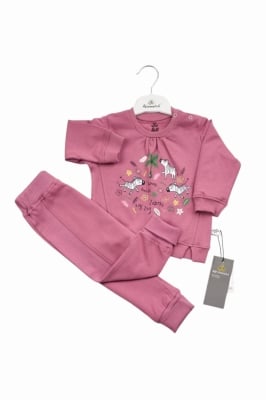 Комплект момиче дълъг ръкав 6/9м